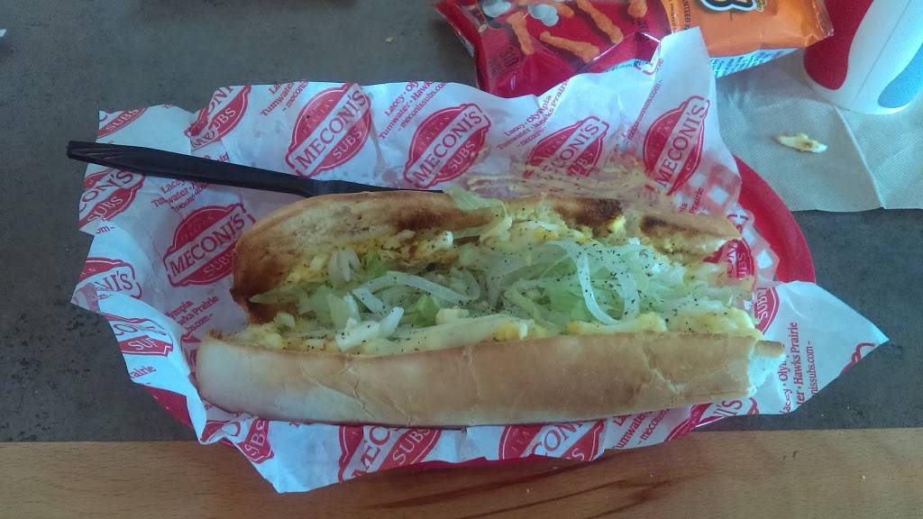Meconis Italian Subs | restaurant | 111 Capitol Blvd SE B107, Tumwater, WA 98501, USA | 3605283292 OR +1 360-528-3292