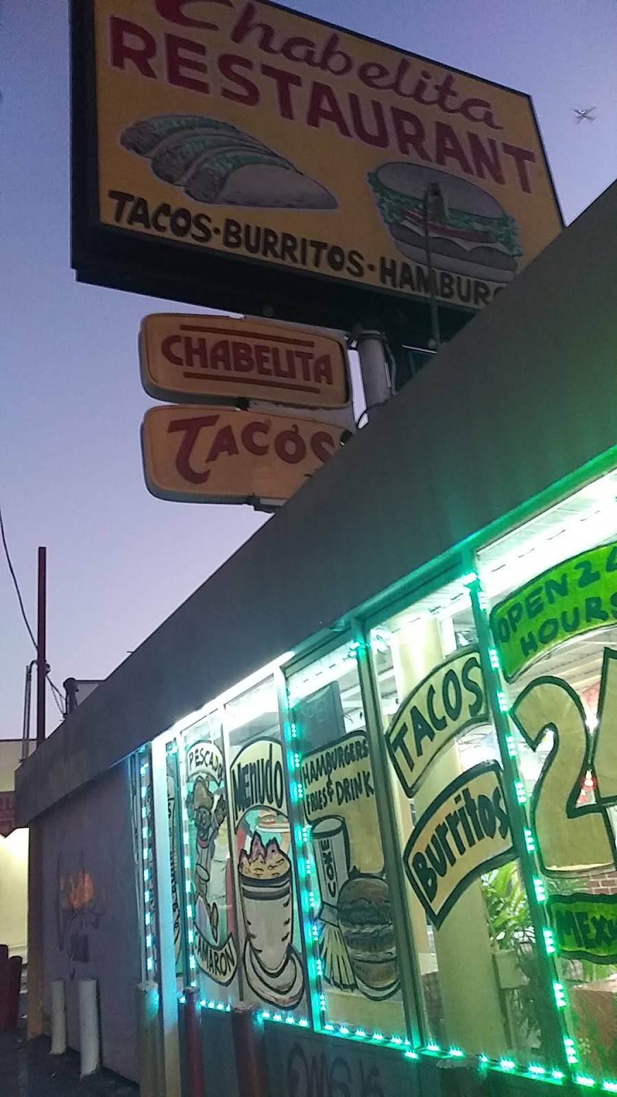 Taco Chabelita | restaurant | 2001 S Western Ave, Los Angeles, CA 90018, USA | 3237340211 OR +1 323-734-0211