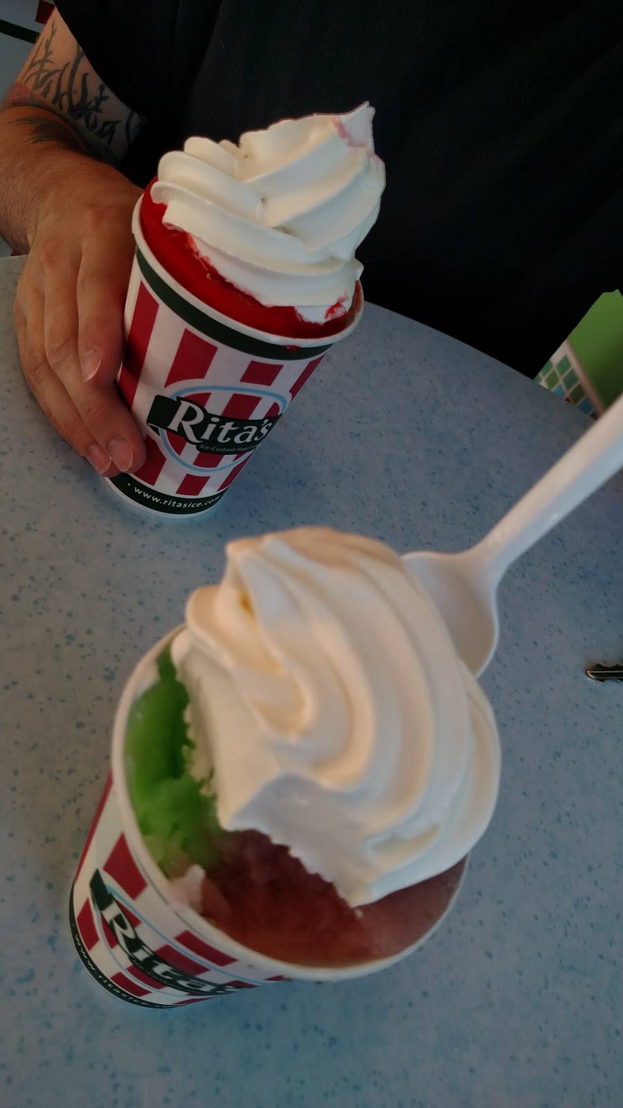 Ritas Italian Ice & Frozen Custard | restaurant | 13864 W Bell Rd, Surprise, AZ 85374, USA | 6235840712 OR +1 623-584-0712