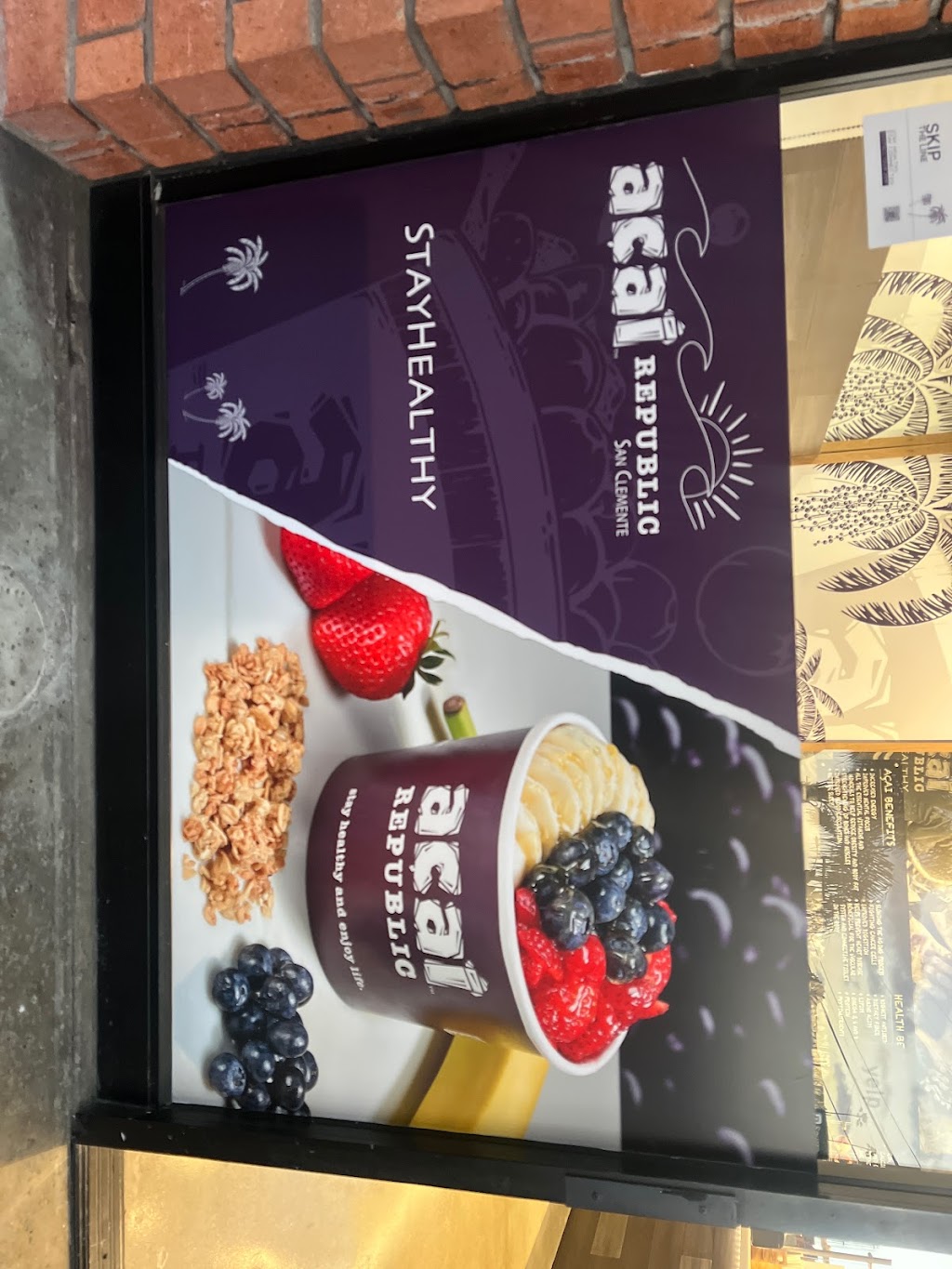 Acai Republic | bakery | 1502 N El Camino Real suite e, San Clemente, CA 92672, USA | 6195132300 OR +1 619-513-2300