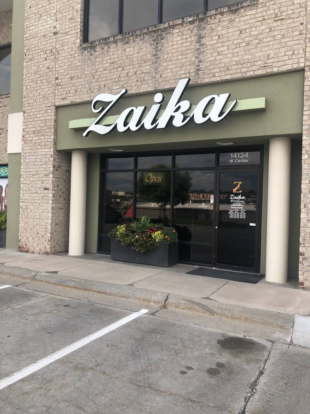 Zaika Indian Cuisine | restaurant | 14134 W Center Rd, Omaha, NE 68144, USA | 4027155051 OR +1 402-715-5051