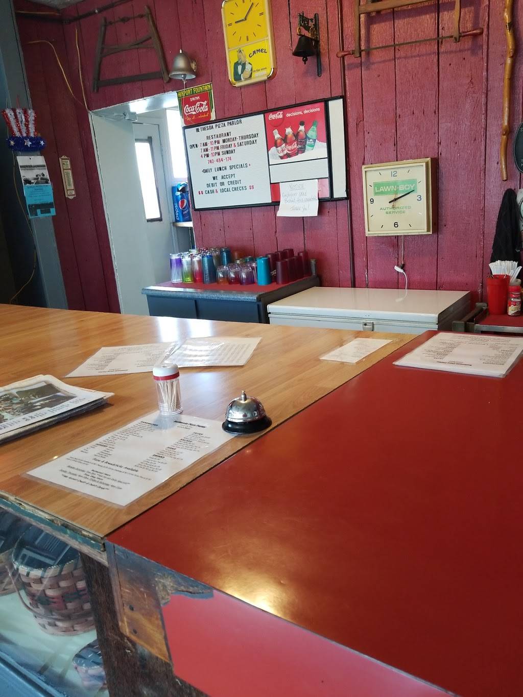 Pizza Parlor | restaurant | 114 N Main St, Bethesda, OH 43719, USA | 7404841747 OR +1 740-484-1747