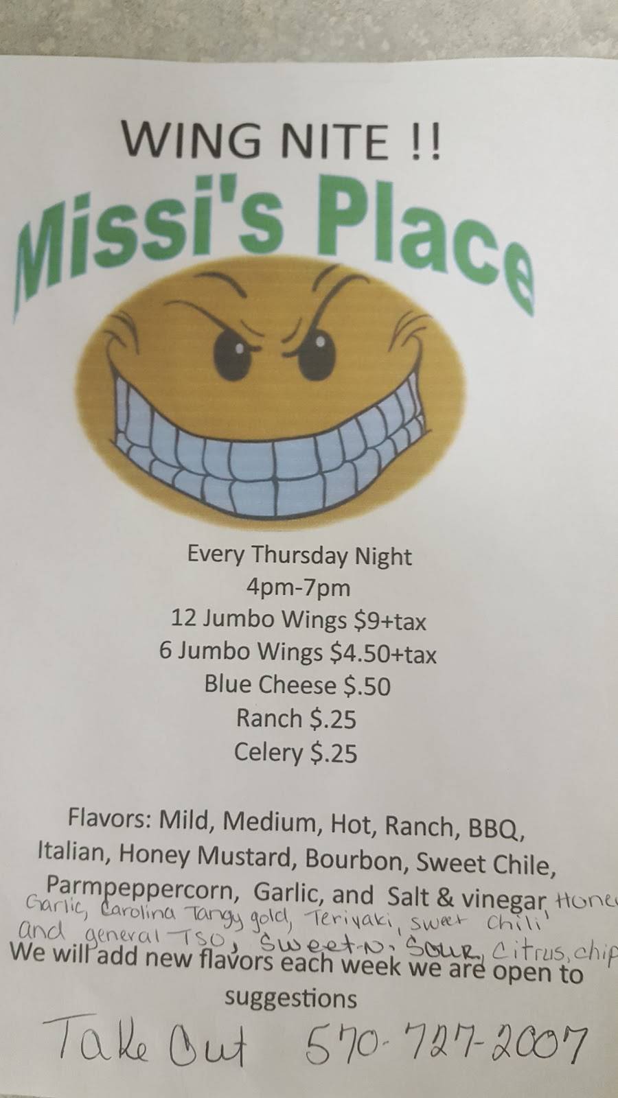 Missis Place | restaurant | 375 E Jackson St, Thompson, PA 18465, USA | 5707272007 OR +1 570-727-2007