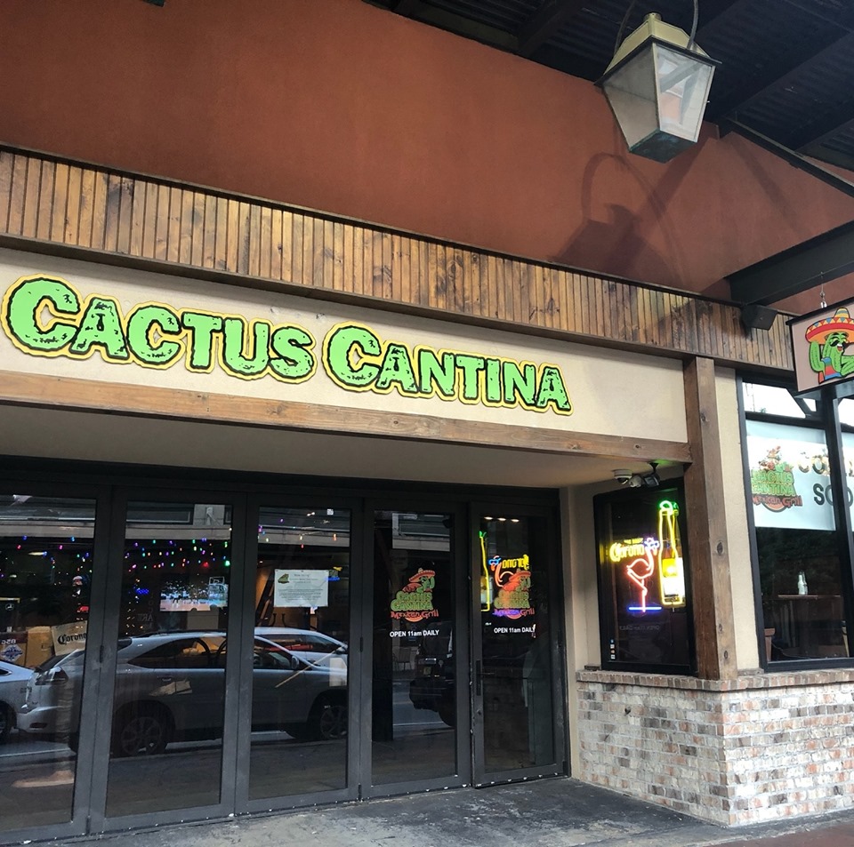 Cactus Cantina Downtown Pensacola | restaurant | 22 S Palafox St, Pensacola, FL 32502, USA | 8507413296 OR +1 850-741-3296