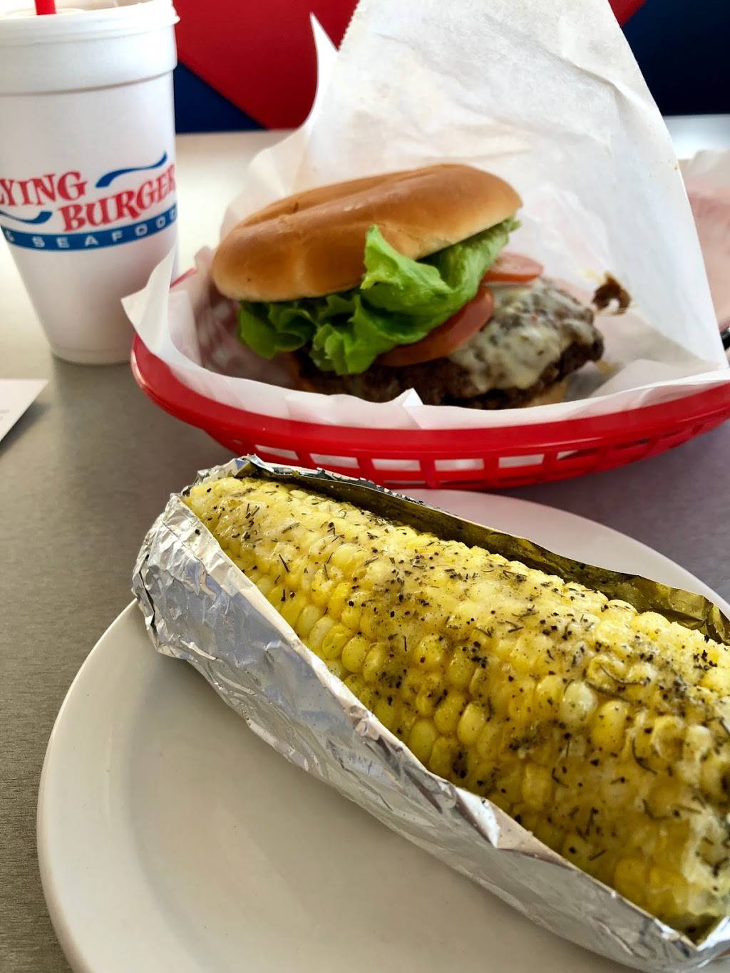 Flying Burger & Seafood | restaurant | 322 E Hawkins Pkwy, Longview, TX 75605, USA | 9034751537 OR +1 903-475-1537