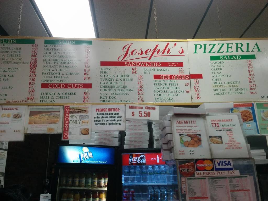 Josephs Sub Shop & Pizza | restaurant | 8 S Huntington Ave, Jamaica Plain, MA 02130, USA | 6177319880 OR +1 617-731-9880