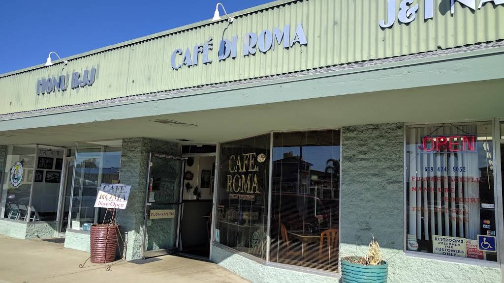 Cafe Di Roma | restaurant | 633 9th St, Imperial Beach, CA 91932, USA | 6194291100 OR +1 619-429-1100
