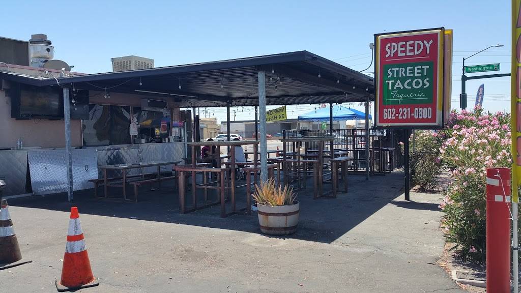 Speedy Street Tacos | restaurant | 25 N 40th St, Phoenix, AZ 85034, USA | 6022310800 OR +1 602-231-0800