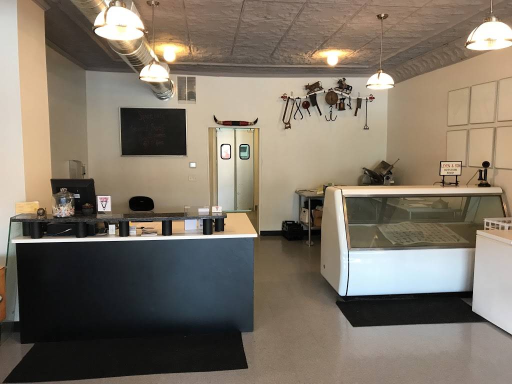 Leyen & Son Meats | restaurant | 844 Leonard St NW, Grand Rapids, MI 49504, USA | 6164543057 OR +1 616-454-3057