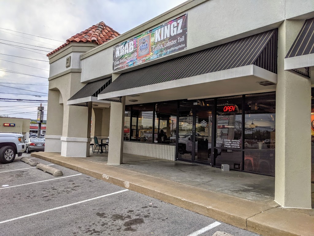 KRAB KINGZ SEAFOOD TULSA | restaurant | 6921 S Lewis Ave, Tulsa, OK 74136, USA | 9187155722 OR +1 918-715-5722