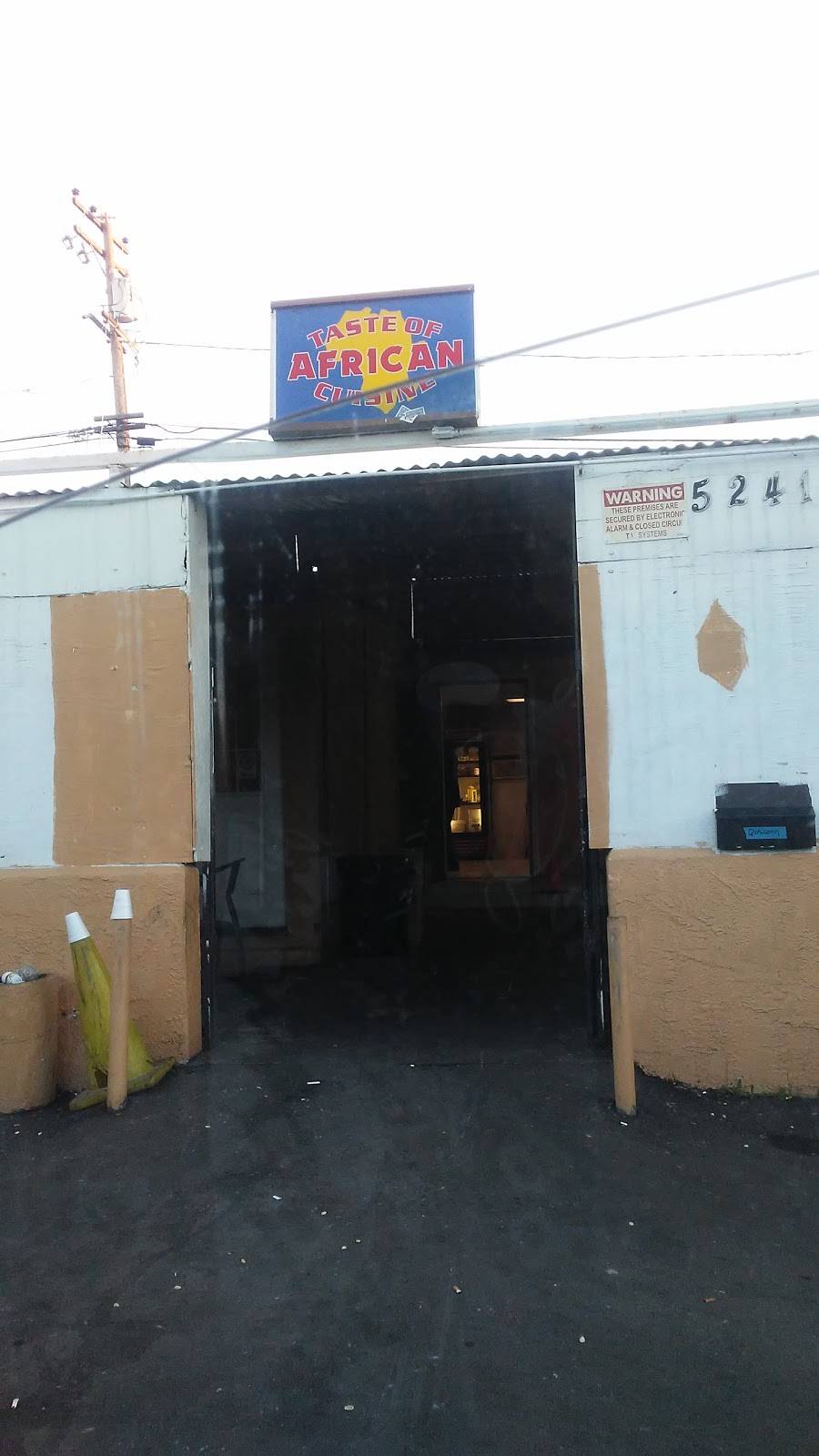 Taste of African Cuisine | restaurant | 5241 University Ave, San Diego, CA 92105, USA | 6195835788 OR +1 619-583-5788