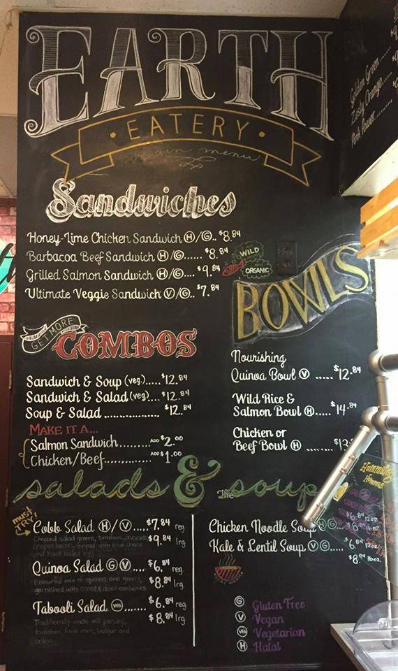 Earth Eatery | restaurant | 5300 Walker Rd, Windsor, ON N9A 6J3, Canada | 5199779111 OR +1 519-977-9111