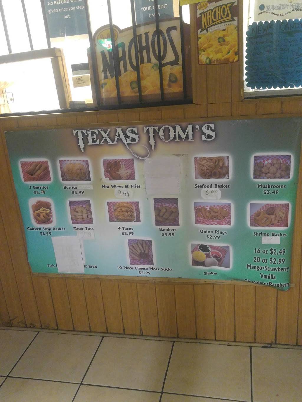 Texas Toms | restaurant | 6950 Prospect Ave, Kansas City, MO 64132, USA | 8164441551 OR +1 816-444-1551