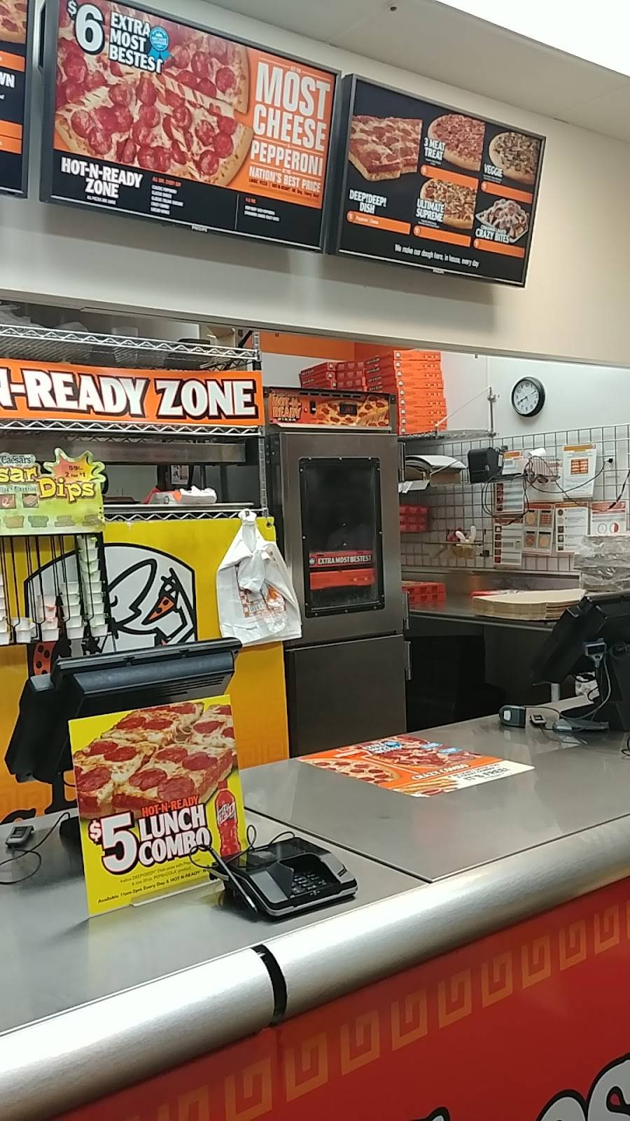 Little Caesars Pizza | meal takeaway | 7001 N Clark St, Chicago, IL 60626, USA | 7734658307 OR +1 773-465-8307