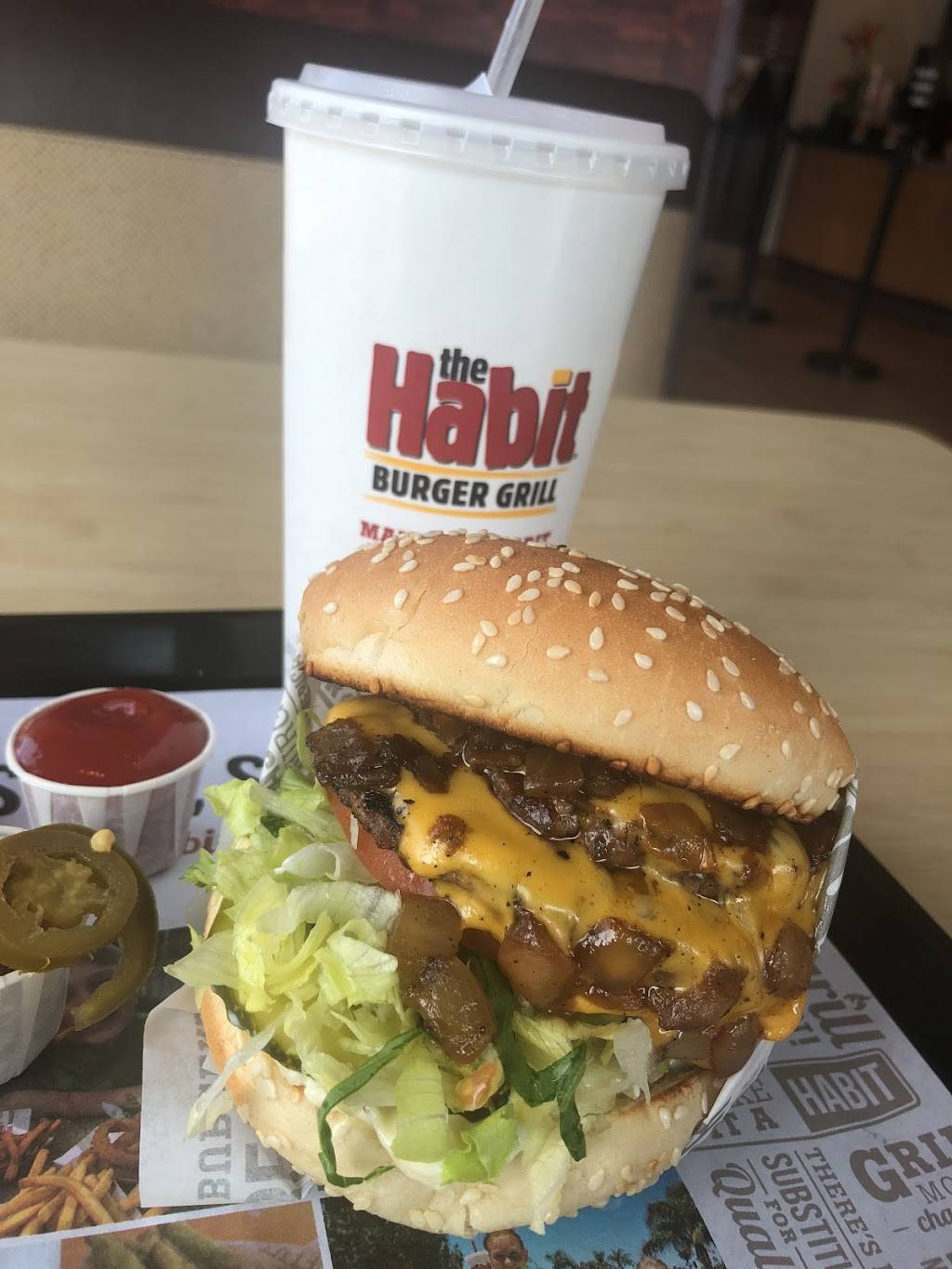 The Habit Burger Grill | meal takeaway | 3101 Promenade Blvd, Fair Lawn, NJ 07410, USA | 2014753800 OR +1 201-475-3800