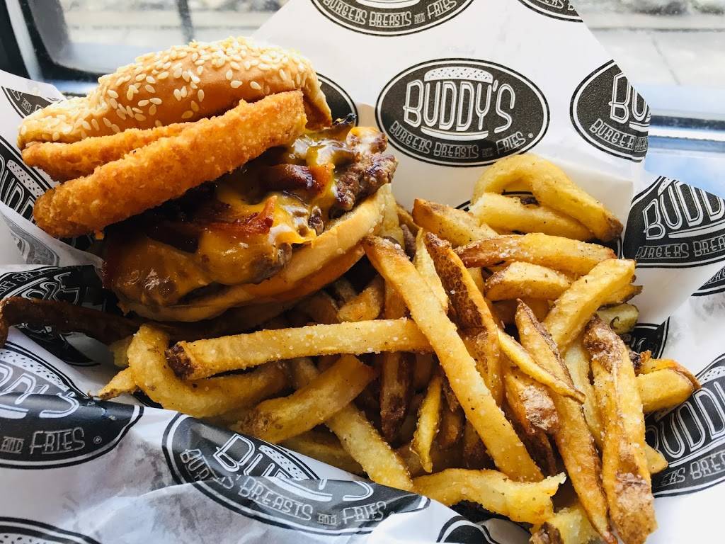 Buddys Burgers Breasts & Fries | restaurant | 148 W State St, Kennett Square, PA 19348, USA | 4847327162 OR +1 484-732-7162