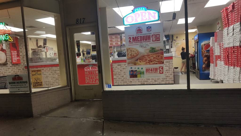 Papa Johns Pizza | restaurant | 817 Linden St, Bethlehem, PA 18018, USA | 6106910100 OR +1 610-691-0100