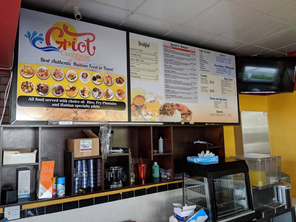 Griot Caribbean Take Out | restaurant | 2337, 1558 Palm Beach Lakes Blvd #5, West Palm Beach, FL 33401, USA | 5618474963 OR +1 561-847-4963