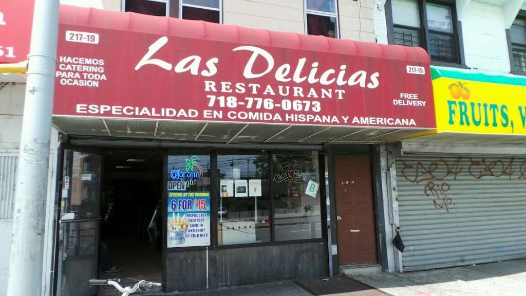 Las Delicias Dominican Corporation | restaurant | 217-19 Jamaica Ave, Jamaica, NY 11428, USA | 7187760673 OR +1 718-776-0673