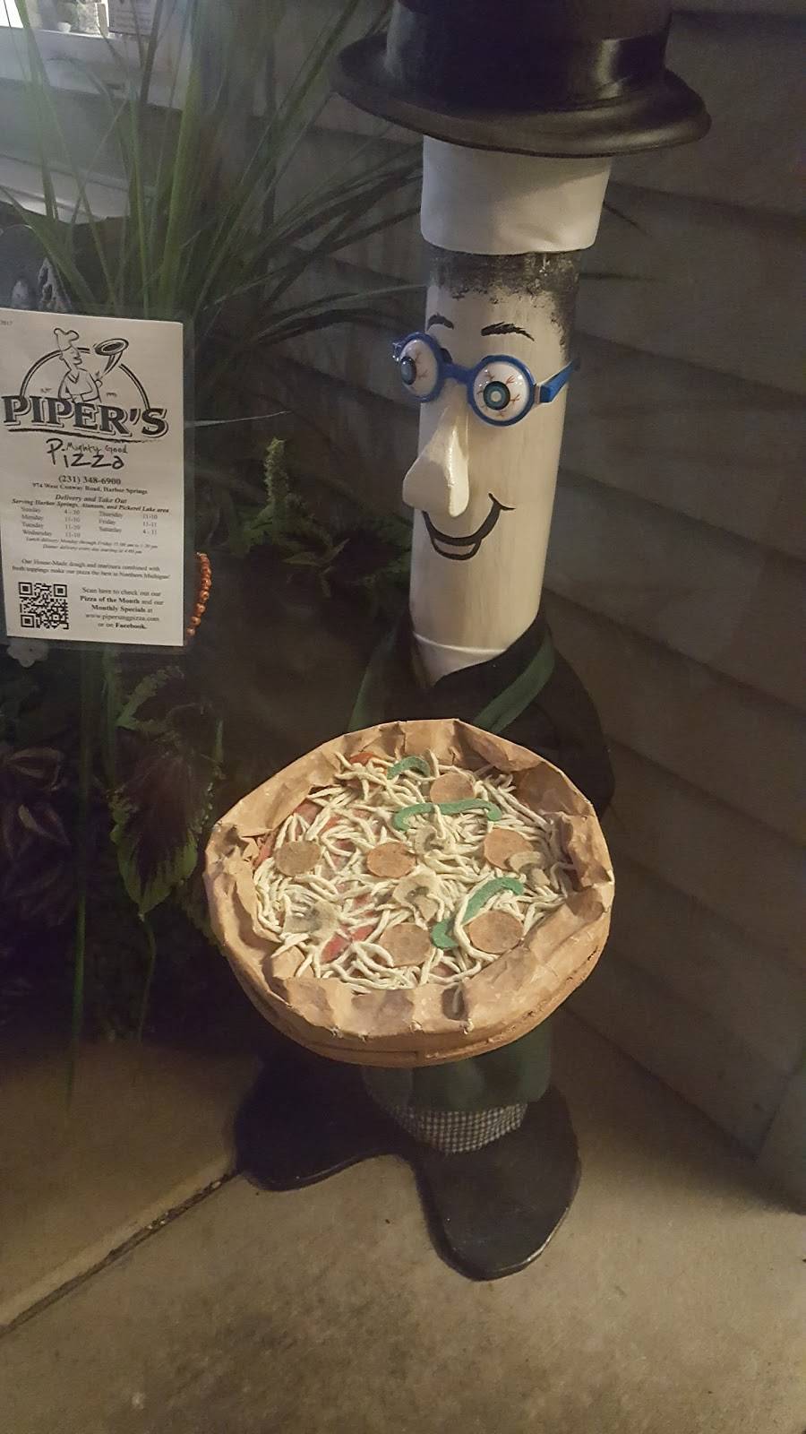 Pipers Mighty Good Pizza | meal delivery | 974 W Conway Rd, Harbor Springs, MI 49740, USA | 2313486900 OR +1 231-348-6900