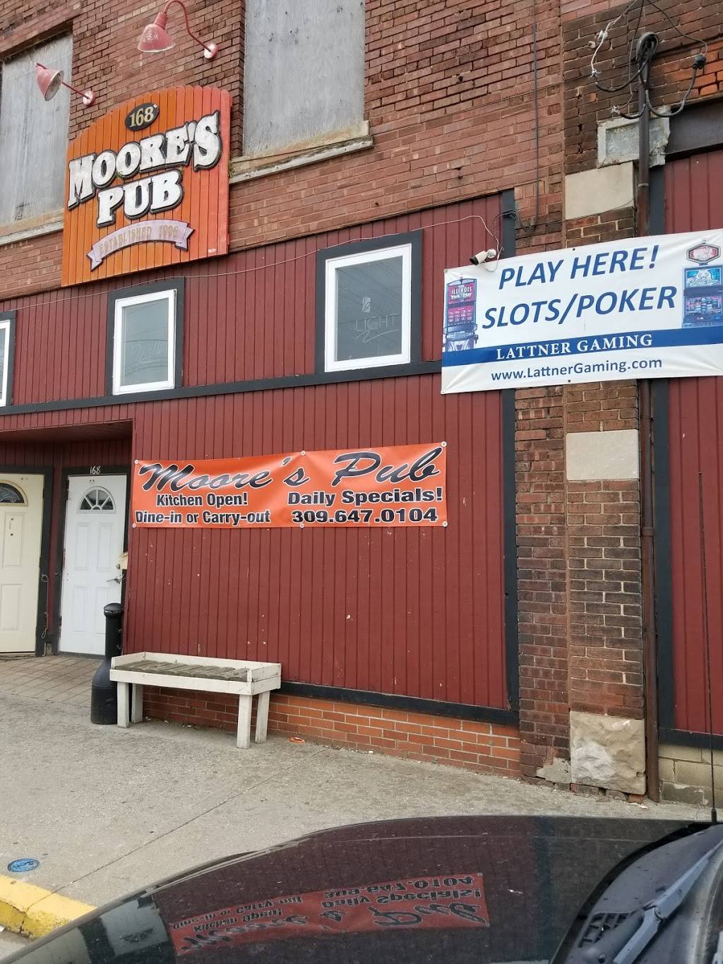 Moores Pub | restaurant | 168 E Elm St, Canton, IL 61520, USA | 3096470104 OR +1 309-647-0104