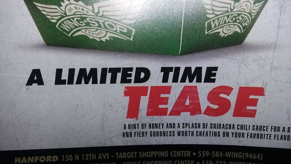 Wingstop | restaurant | 150 N 12th Ave, Hanford, CA 93230, USA | 5595849464 OR +1 559-584-9464