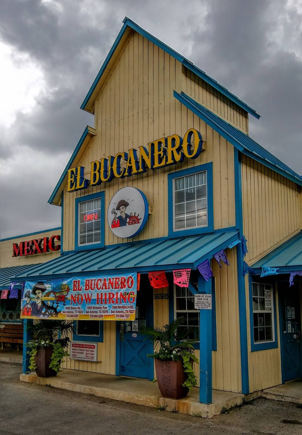 El Bucanero - Blanco | restaurant | 16505 Blanco Rd, San Antonio, TX 78232, USA | 2104089297 OR +1 210-408-9297