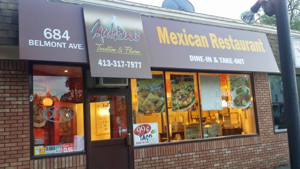 Moctezumas Mexican Restaurant | restaurant | 684 Belmont Ave, Springfield, MA 01108, USA | 4133177977 OR +1 413-317-7977