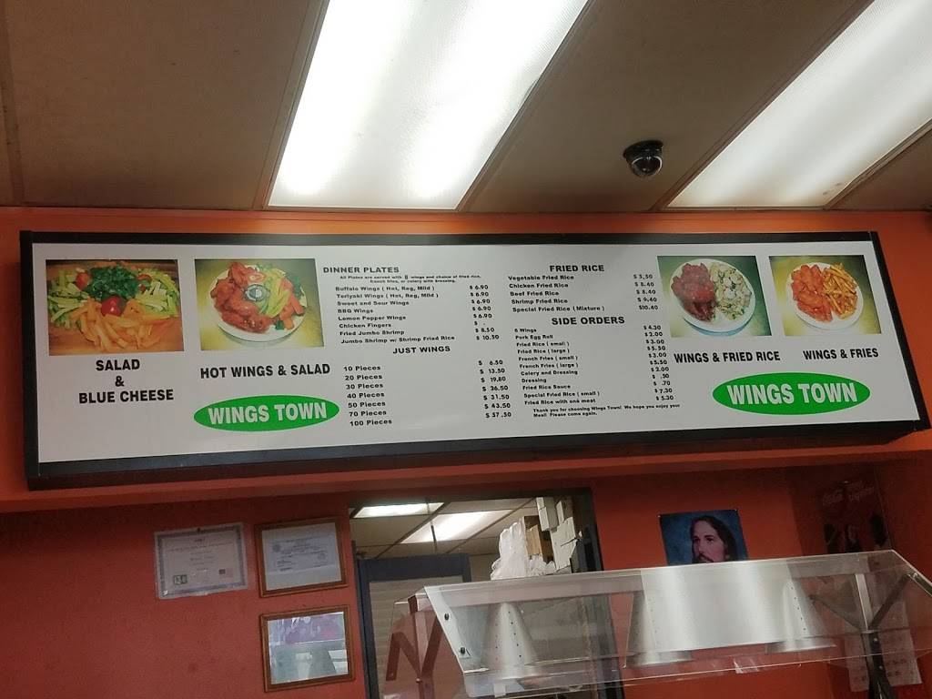 Wings Town | restaurant | 6200 Buford Hwy, Norcross, GA 30071, USA | 7707290734 OR +1 770-729-0734