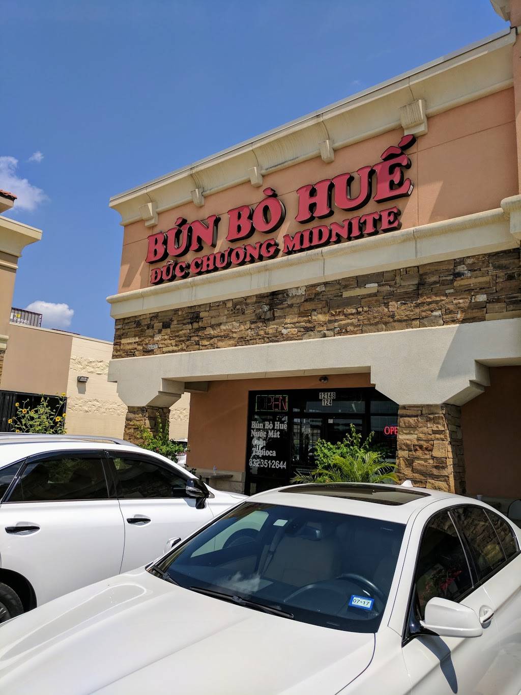 Bún Bò Huế Đức Chương Midnite | restaurant | 12148 Bellaire Blvd, Houston, TX 77072, USA | 8323512644 OR +1 832-351-2644