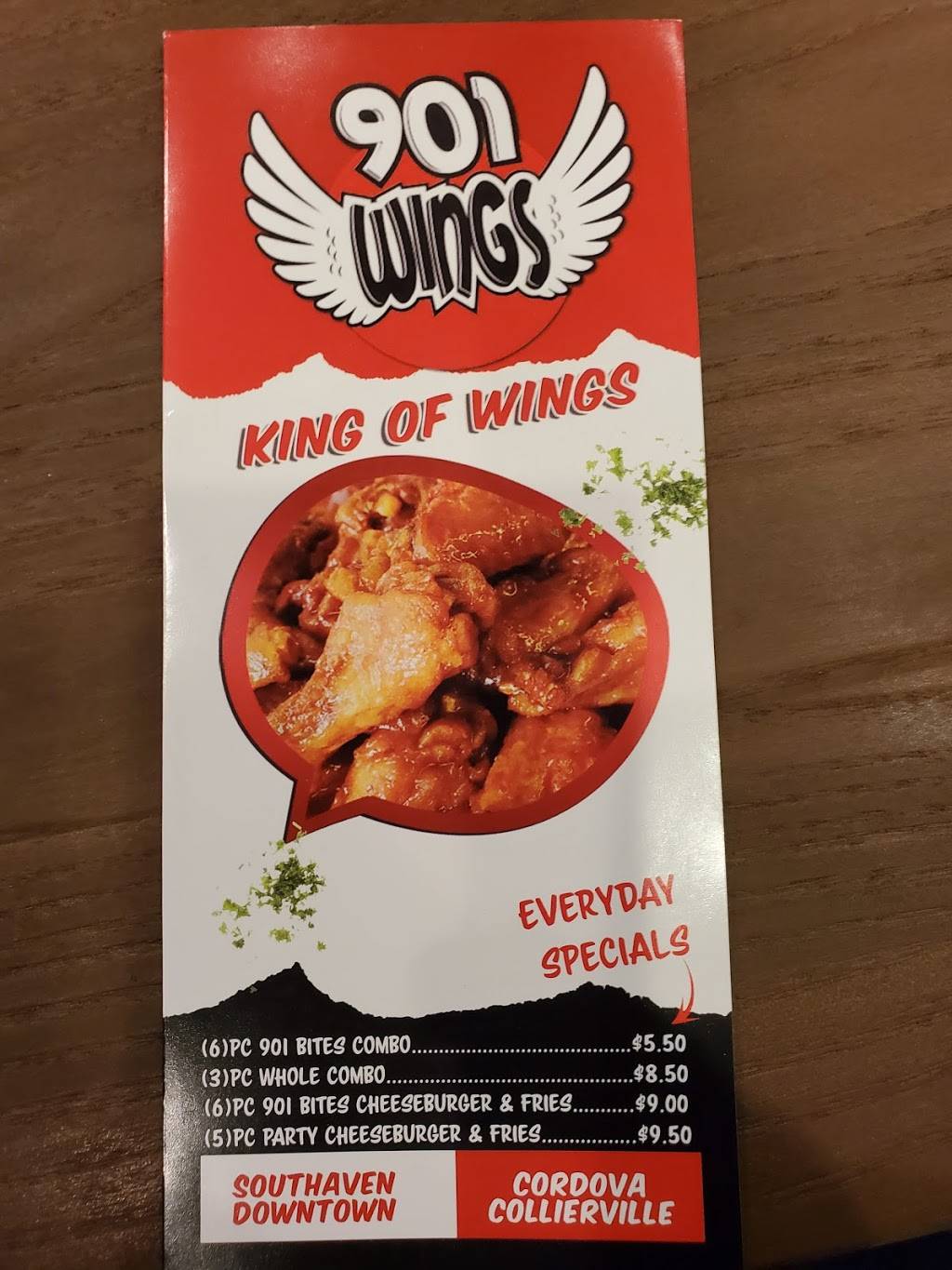 901 Wings Cordova | restaurant | 1134 N Germantown Pkwy, Cordova, TN 38016, USA | 9014252379 OR +1 901-425-2379
