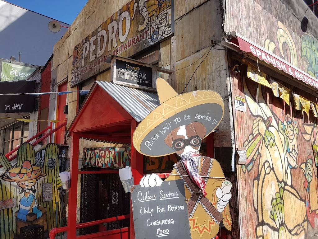Pedros | restaurant | 73 Jay St, Brooklyn, NY 11201, USA | 7187972851 OR +1 718-797-2851