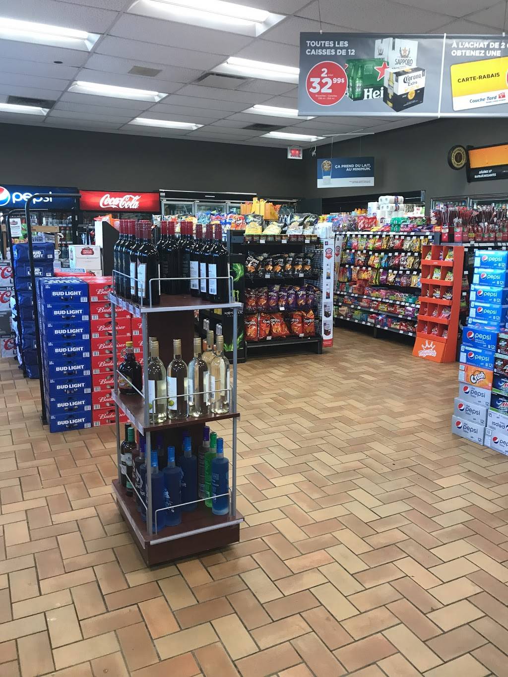 Couche-Tard | meal takeaway | 527 Boulevard Louis-XIV, Québec, QC G1H 4N7, Canada | 4186273907 OR +1 418-627-3907