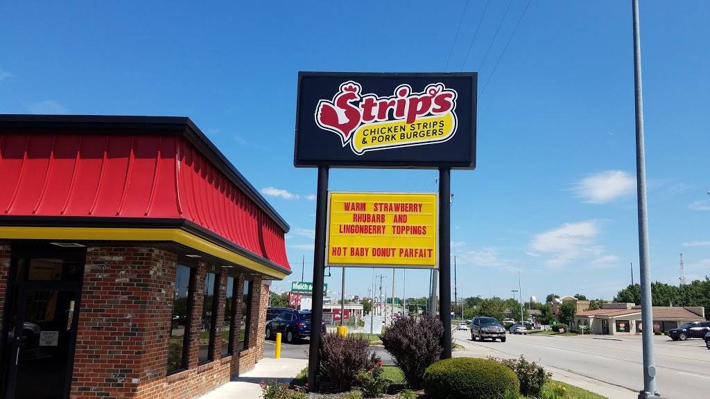 Strips Chicken | restaurant | 1110 E Santa Fe St, Olathe, KS 66061, USA | 9132105170 OR +1 913-210-5170