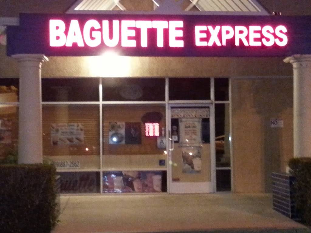Baguette Express | restaurant | 1689 Kendall Drive, Unit #D, San Bernardino, CA 92407, USA | 9098872562 OR +1 909-887-2562