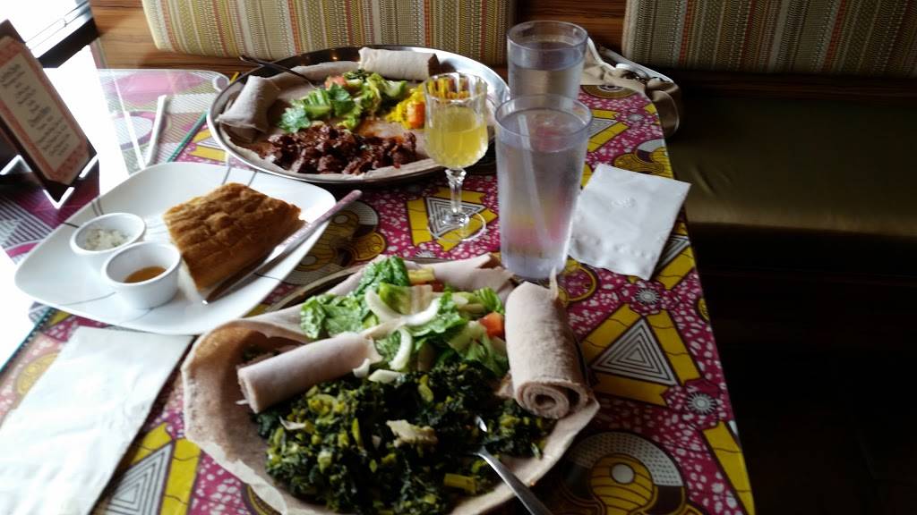 St. Yared Ethiopian Cuisine & Coffeehaus | restaurant | 11210 Fall Creek Rd, Indianapolis, IN 46256, USA | 3173634435 OR +1 317-363-4435
