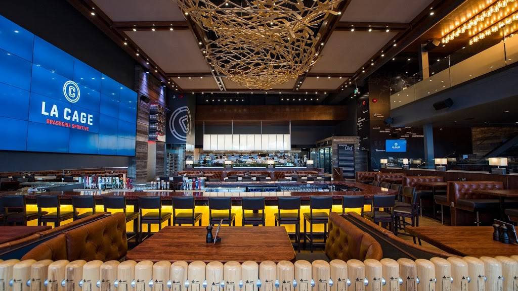 La Cage - Brasserie Sportive | restaurant | 3035 Boulevard le Carrefour, Laval, QC H7T 1C8, Canada | 5796403046 OR +1 579-640-3046