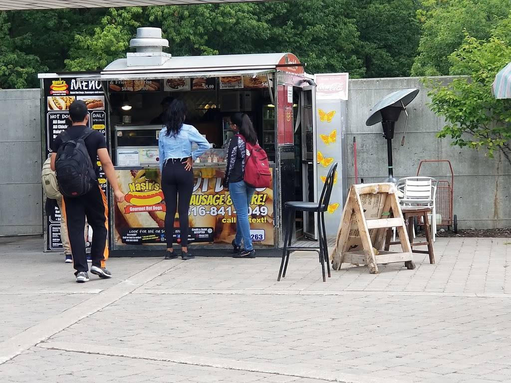 Nasirs Hotdogs And Sausages | meal takeaway | southwest of Military Road and, Ellesmere Rd, Scarborough, ON M1C 1A3, Canada | 4168414049 OR +1 416-841-4049