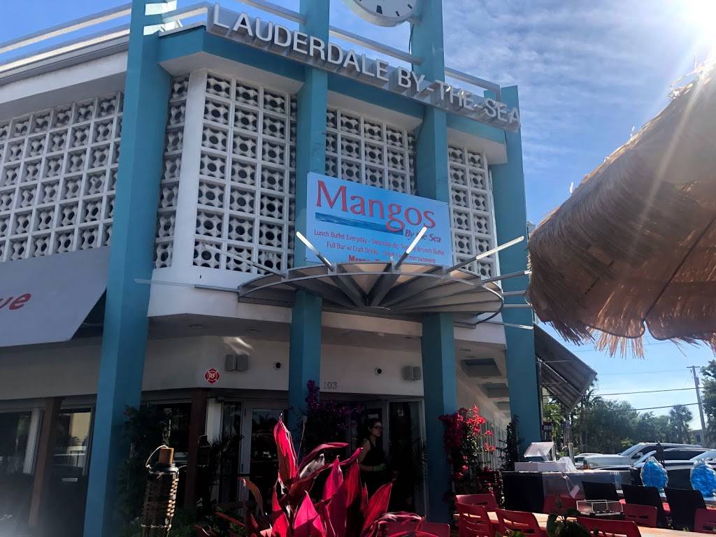 Mangos By the Sea | restaurant | 222 Commercial Blvd #103, Lauderdale-By-The-Sea, FL 33308, USA | 9549002773 OR +1 954-900-2773