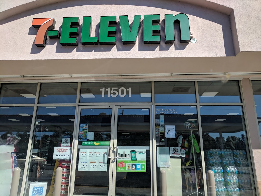 7-Eleven - Closed | bakery | 11501 FL-82, Fort Myers, FL 33913, USA | 2393373966 OR +1 239-337-3966