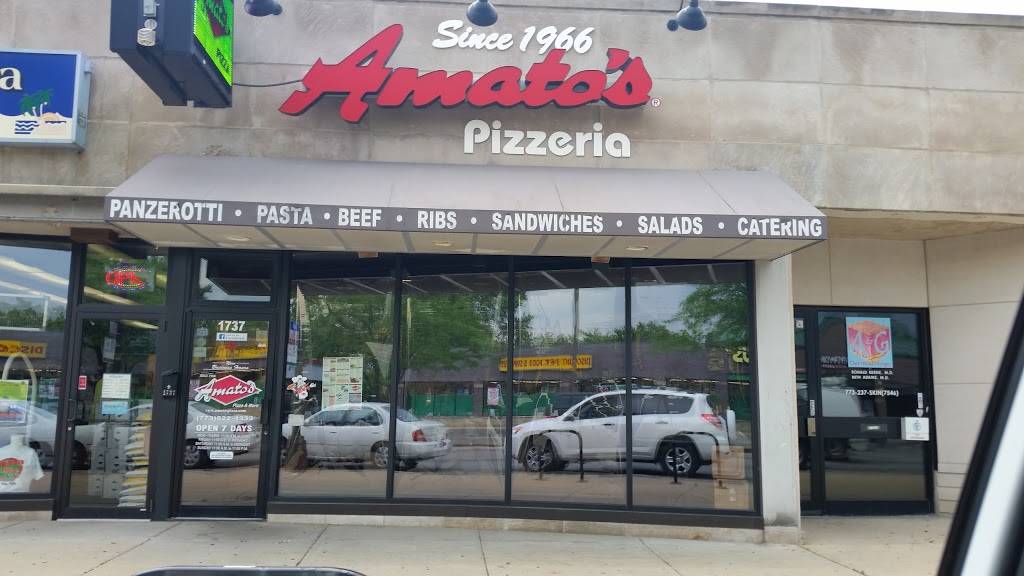Amatos Pizza | restaurant | 1737 N Harlem Ave, Chicago, IL 60707, USA | 7736224333 OR +1 773-622-4333