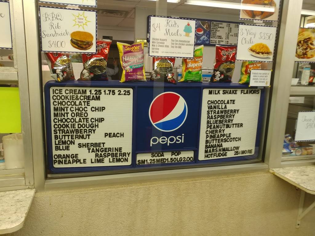 EJs Dairy Bar | restaurant | 28199 US-23, South Shore, KY 41175, USA | 6068310457 OR +1 606-831-0457