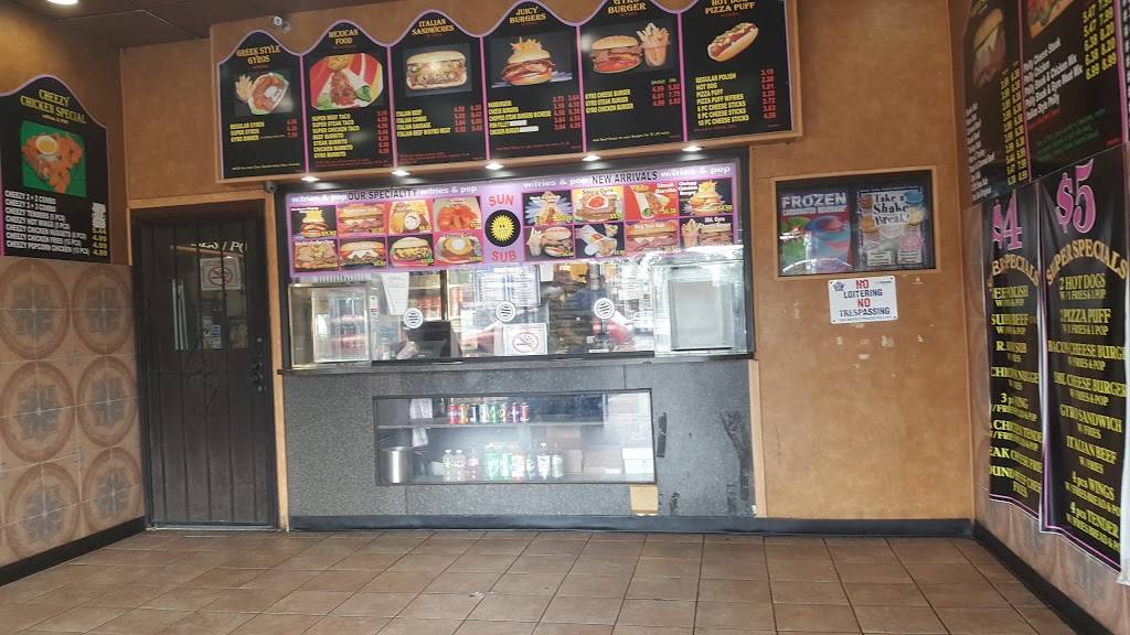 Sun Sub | restaurant | 5542 W North Ave, Chicago, IL 60639, USA | 7736228240 OR +1 773-622-8240