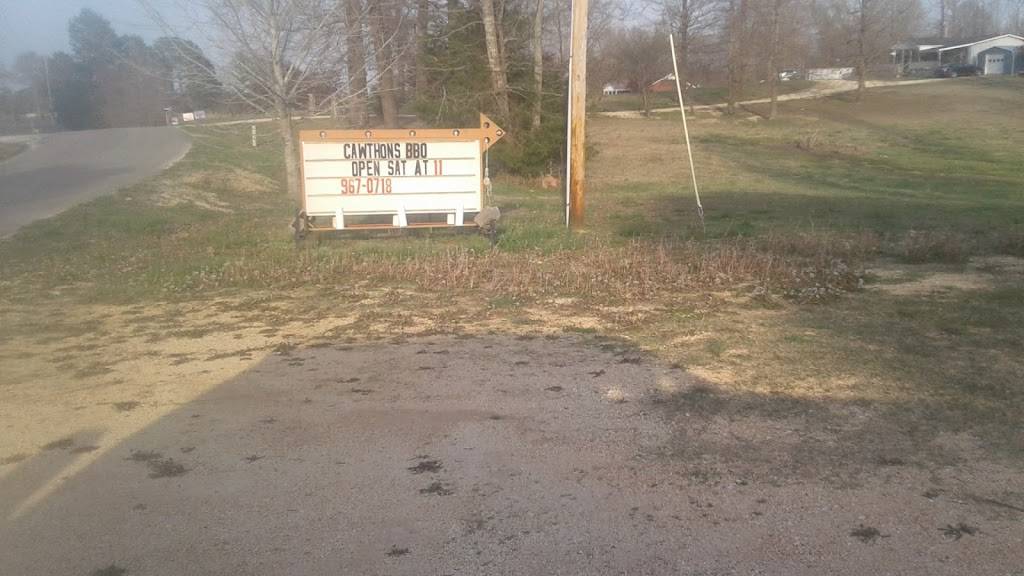 Cawthon Barbecue | restaurant | 5253 McCaney Mill Rd, Huron, TN 38345, United States | 7319670718 OR +1 731-967-0718