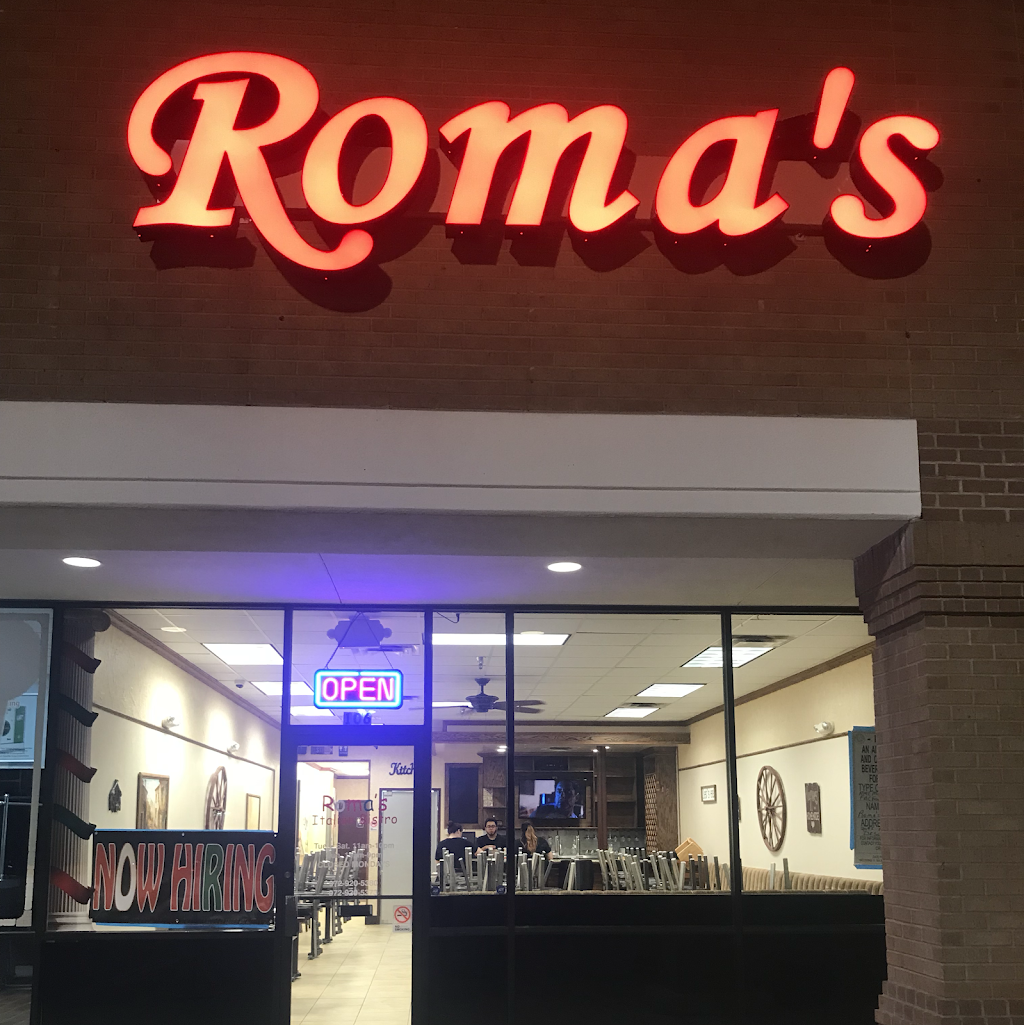 Roma’s Italian Bistro of DeSoto | restaurant | 204 E Pleasant Run Rd #106, DeSoto, TX 75115, USA | 9729205373 OR +1 972-920-5373