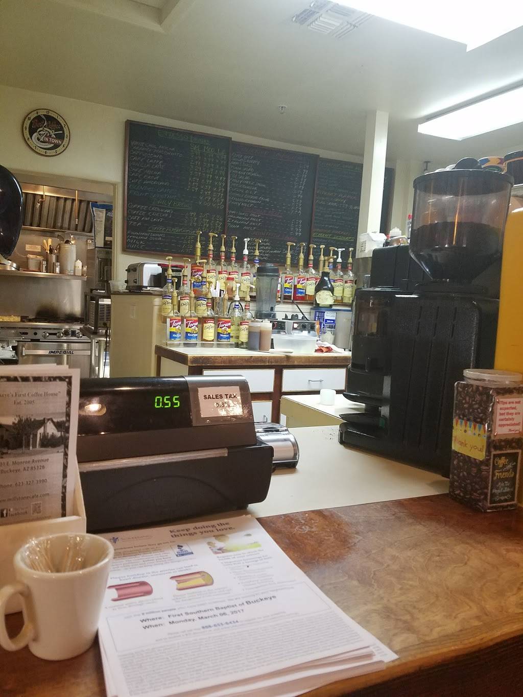 Millstone Cafe Inc | cafe | 2909, 801 Monroe Ave, Buckeye, AZ 85326, USA | 6233273990 OR +1 623-327-3990