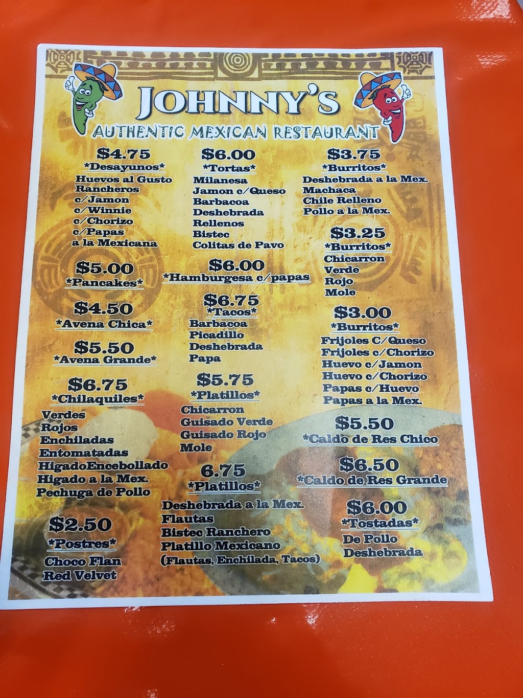 Johnny’s Mexican Restaurant | restaurant | 7861 San Jose Rd, El Paso, TX 79915, USA | 9154334322 OR +1 915-433-4322
