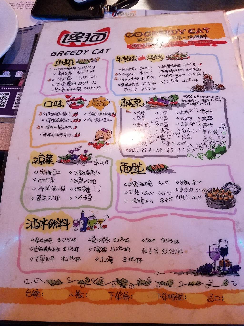 Greedy Cat | restaurant | 1400 University Ave ste 108, Riverside, CA 92507, USA | 9096557235 OR +1 909-655-7235