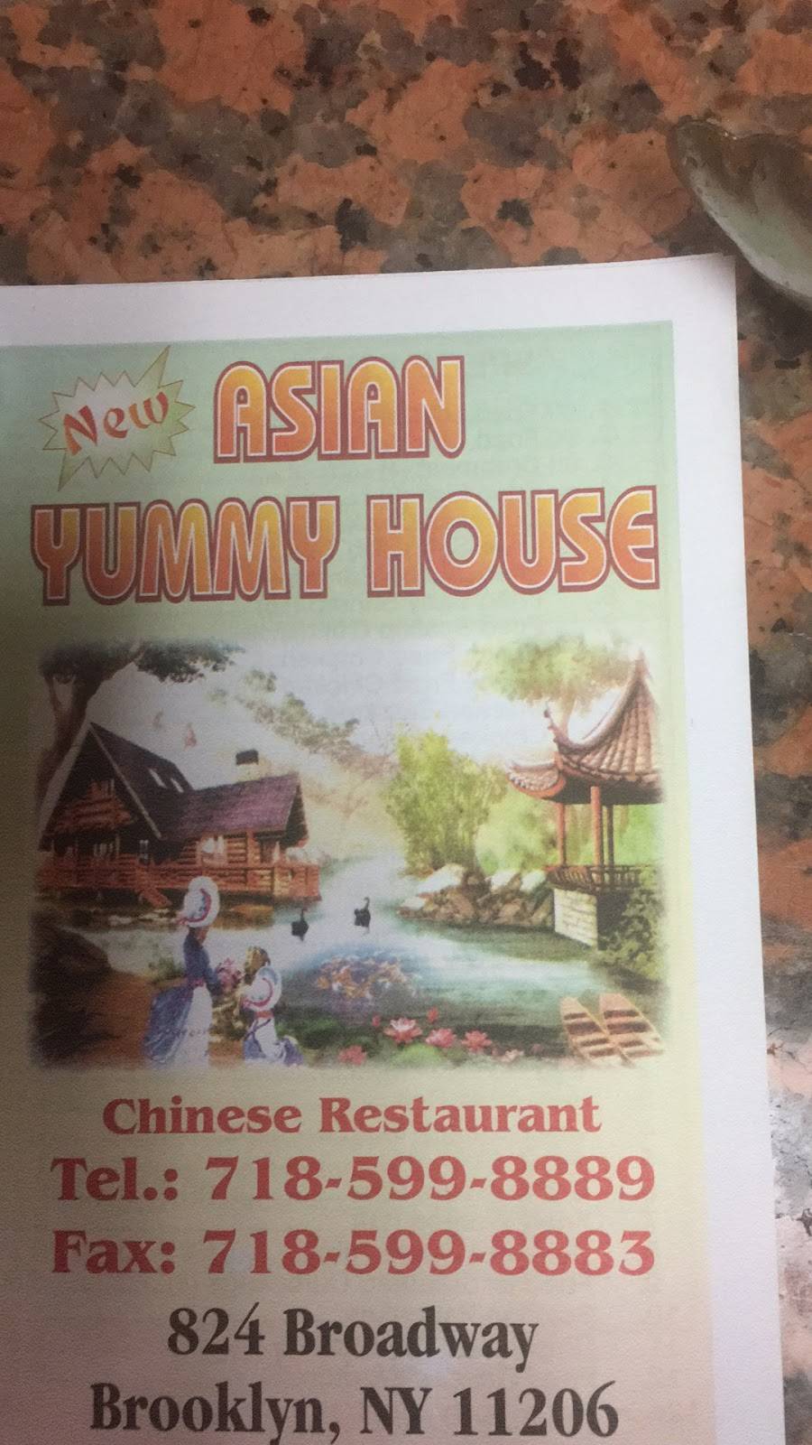 Asian Yummy House | restaurant | 824 Broadway, Brooklyn, NY 11206, USA | 7185998889 OR +1 718-599-8889