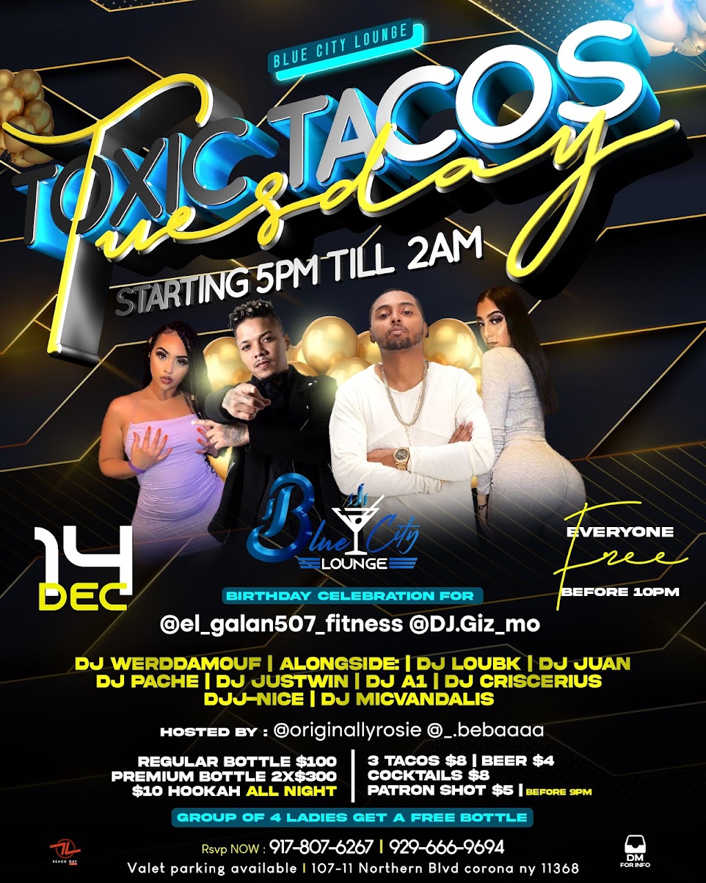 Blue City Lounge | restaurant | 107 11 Northern Blvd, Queens, NY 11369, USA | 9178076267 OR +1 917-807-6267